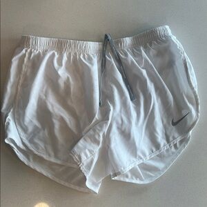 Nike Women's White Athletic Shorts